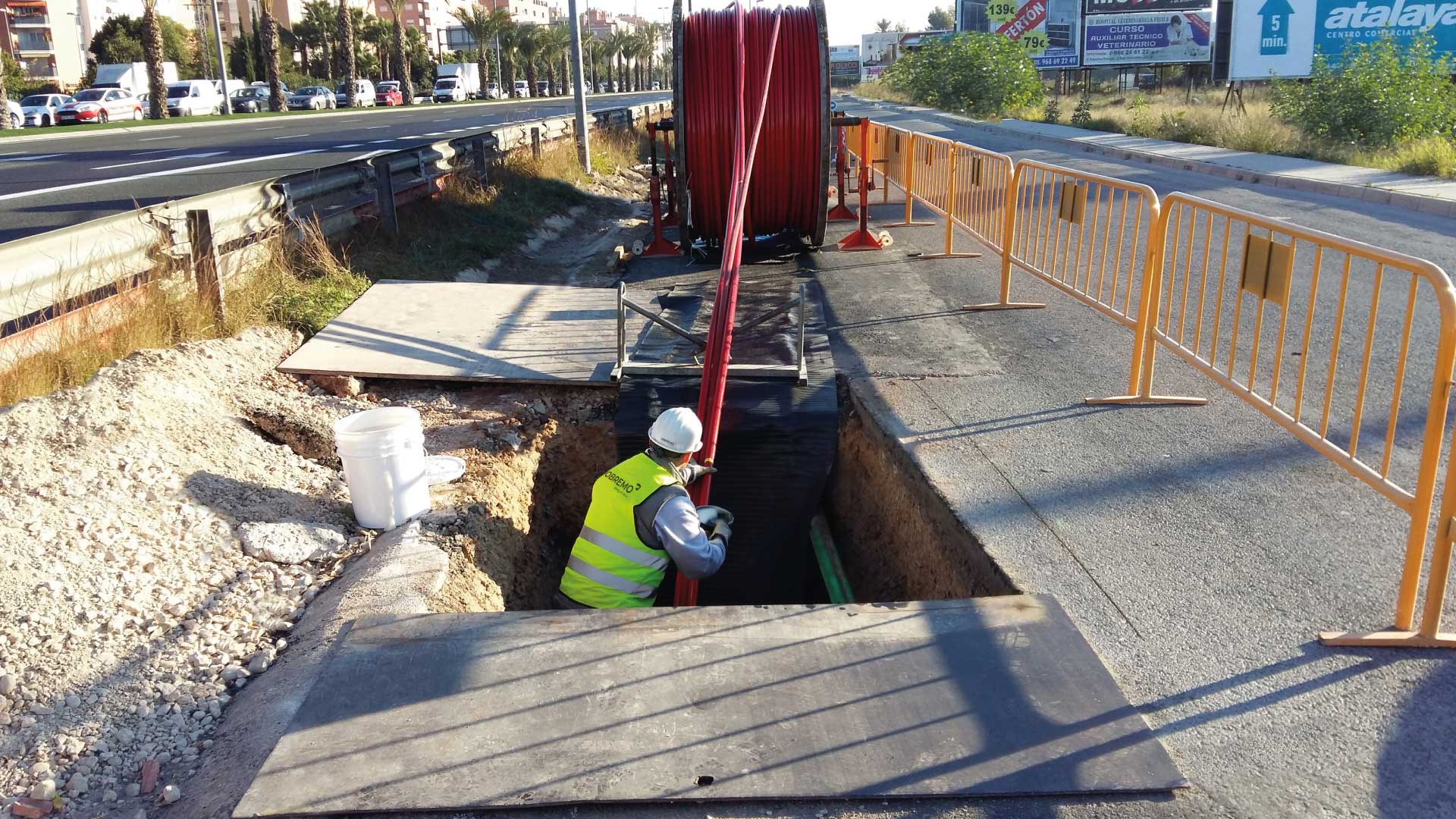 Redes subterráneas de distribución de BT, MT y A