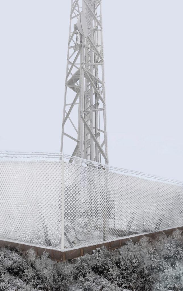 torre de infraestructura de telecomunicaciones